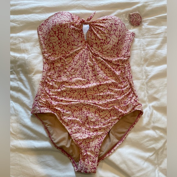 Kona Sol Bandeau Top Bathing Suit - Picture 2 of 5